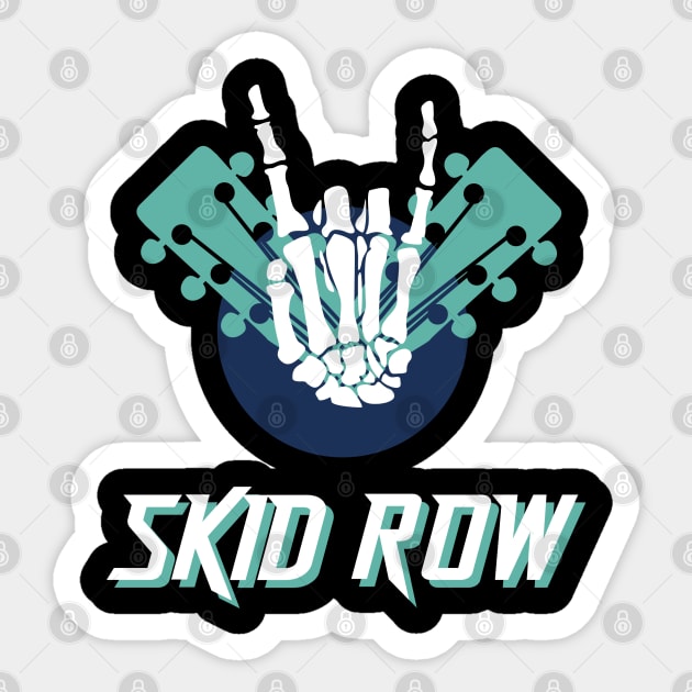 Skid Row Sticker by eiston ic